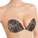 Бюстгальтер-невидимка Fly Bra G00D89 с эффектом Рush Up без бретелей кружевной лиф Черный A
