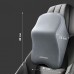 Универсальная автомобильная подушка-подголовник AweSome под шею с эффектом памяти ортопедическая Gray