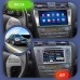 Штатная магнитола Lesko для Toyota Camry VI (XV40) 2006-2009 экран 9" 6/128Gb 4G Wi-Fi GPS Top