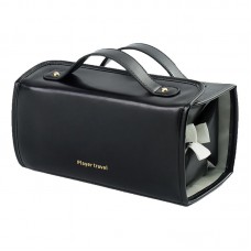 Женская косметичка SHY-02 несесер органайзер дорожная бьюти кейс Black Женская косметичка SHY-02 несесер органайзер дорожная бьюти кейс Black