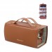 Женская косметичка SHY-02 несесер органайзер дорожная бьюти кейс Brown Женская косметичка SHY-02 несесер органайзер дорожная бьюти кейс Brown
