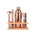 Подарочный набор для бара KM-TZS120 12 предметов барный инвентарь из нержавеющей стали Rose Gold Подарочный набор для бара KM-TZS120 12 предметов барный инвентарь из нержавеющей стали Rose Gold
