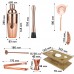 Подарочный набор для бара KM-TZS120 12 предметов барный инвентарь из нержавеющей стали Rose Gold Подарочный набор для бара KM-TZS120 12 предметов барный инвентарь из нержавеющей стали Rose Gold