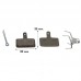 Тормозные колодки Shimano B05S для BR-MT400/BR-MT200/M486/M495/M466 полимер/resin