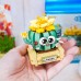 3D конструктор набор строительных блоков LOZ 8834 мини кактус в горшке 450 деталей пластиковый