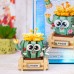 3D конструктор набор строительных блоков LOZ 8834 мини кактус в горшке 450 деталей пластиковый