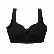 Женский 3D топ 839#U с моделирующим эфектом пушап с глубоким декольте Черный M Женский 3D топ 839#U с моделирующим эфектом пушап с глубоким декольте Черный M