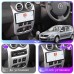 Штатная магнитола Lesko для Renault Logan I Рестайлинг 2009-2015 экран 9" 4/64 QLED CarPlay 4G Wi-Fi GPS 360 Prime