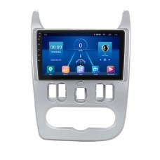 Штатная магнитола Lesko для Dacia Logan I ver 2 2008-2012 экран 9" 4/64Gb 4G Wi-Fi GPS Top