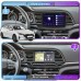 Штатная магнитола Lesko для Hyundai Elantra VI (AD) Рестайлинг ver 2 2018-2020 экран 9" 2/32Gb CarPlay 4G Wi-Fi GPS Prime