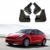 Брызговики на авто Tesla model Y 2021+ защищают кузов от грязи пыли камней 4 шт Брызговики на авто Tesla model Y 2021+ защищают кузов от грязи пыли камней 4 шт