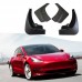 Брызговики на авто Tesla model 3 2016+ защищают кузов от грязи пыли камней 4 шт Брызговики на авто Tesla model 3 2016+ защищают кузов от грязи пыли камней 4 шт