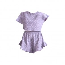 Женский комплект для дома и сна SM24302Y88DHX футболка и шорты женская пижама Purple S