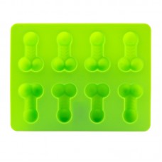 Силиконовая форма для льда CUMENSS фигурна пенисы Green