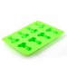 Силиконовая форма для льда CUMENSS фигурна пенисы Green Силиконовая форма для льда CUMENSS фигурна пенисы Green