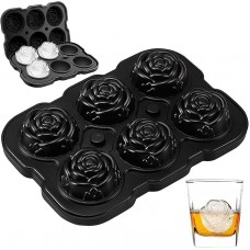 Силиконовая форма для льда CUMENSS Роза Black
