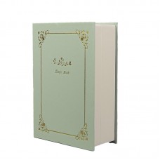Шкатулка книга Casegrace SP-01115 органайзер для хранения ювелирных изделий Green