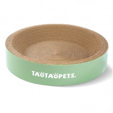 Когтеточка для кота Taotaopets 044422 круглая гофрированная лежанка 50*50*9 см
