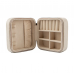 Шкатулка для хранения украшений Casegrace SP-01247 органайзер для ювелирных изделий Beige Шкатулка для хранения украшений Casegrace SP-01247 органайзер для ювелирных изделий Beige