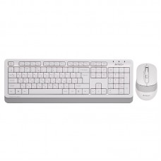 Комплект (клавіатура, миша) бездротовий A4Tech FG1010 White