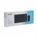 Комплект (клавіатура, миша) бездротовий A4Tech FG1112 Black