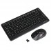 Комплект (клавіатура, миша) бездротовий A4Tech FG1112 Black