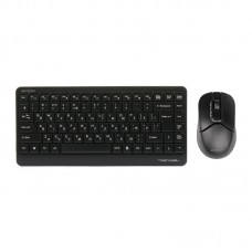 Комплект (клавіатура, миша) бездротовий A4Tech FG1112 Black