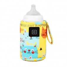 Портативный подогреватель AQW5G Cats для детской бутылочки USB 3 режима Turquoise Портативный подогреватель AQW5G Cats для детской бутылочки USB 3 режима Turquoise