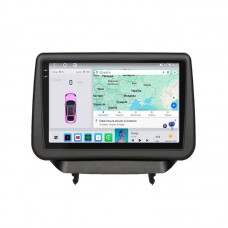 Штатная магнитола Lesko для Mazda Demio IV (DJ) 2014-2019 экран 9" 4/64 QLED CarPlay 4G Wi-Fi GPS 360 Prime