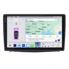 Штатная магнитола Lesko для Fiat 500L I Рестайлинг 2017- 2022 экран 10" 4/64 QLED CarPlay 4G Wi-Fi GPS 360 Prime