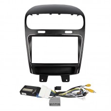 Штатный комплект переходная рамка Dodge Journey 2011-2020 Fiat Freemont 2011-2016 (0000) 9" + адаптер питания Штатный комплект переходная рамка Dodge Journey 2011-2020 Fiat Freemont 2011-2016 (0000) 9" + адаптер питания