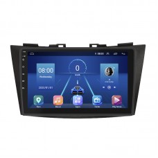 Штатная магнитола Lesko для Suzuki Swift IV Рестайлинг 2013-2017 экран 9" 6/128Gb 4G Wi-Fi GPS Top