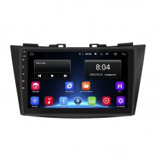 Штатная магнитола Lesko для Suzuki Swift IV Рестайлинг 2013-2017 экран 9" 2/32Gb Wi-Fi GPS Base
