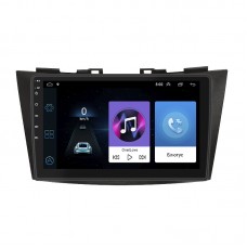 Штатная магнитола Lesko для Suzuki Swift IV Рестайлинг 2013-2017 экран 9" 1/16Gb Wi-Fi GPS Base