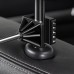 Автомобильная вешалка 11568 (11569) для верхней одежды на подголовник плечики Carbon Black