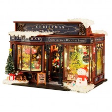 Румбокс магический дом конструктор DIY House ET001-B Christmas Wonderland сборный румбокс