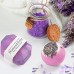 Подарочный набор Spa Gift Basket Set 01 8 предметов термостакан мыло бомбочка соль для ванны ароматическая свеча открытка резинка браслет Violet