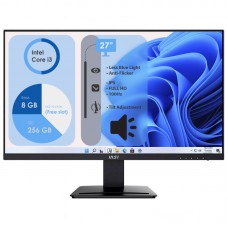 Моноблок Неттоп HP ProDesk 600 G3 s1151 (Core i3-6100T/ DDR4 8GB/ SSD256GB SATA/ Wi-Fi); Монітор 27" MSI PRO MP273A Black