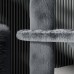 Домик когтеточка для кошек TM100 царапка с игровым комплексом 133 см Gray