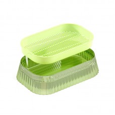 Лоток DT1159-D для проращивания кошачьей травы Светло-зелёный