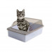 Туалет для кошек с лопаткой Taotaopets 263303 кошачий лоток Blue