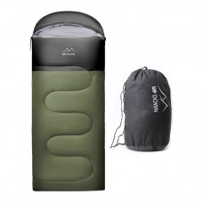 Спальный мешок для туризма Updown UD-SD928-YG 210*75 см водонепроницаемый Green  1,2 кг