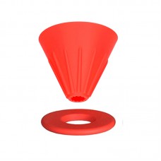 Пуровер Ecocoffeetools GV40 для заваривания кофе Red