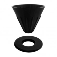 Пуровер Ecocoffeetools GV40 для заваривания кофе Black