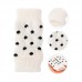 Наколенники для собак 2305CGSL1479 вязаные носки Горох Белые S