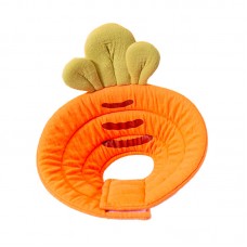 Мягкий воротник-подушка для кошек 2205SXSL0399 послеоперационный защитный от вылизывания M Carrot