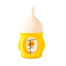 Бутылка для кормления молоком котят и щенков 2404SPBL8061 80 мл с соской Yellow Бутылка для кормления молоком котят и щенков 2404SPBL8061 80 мл с соской Yellow