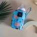 Портативный подогреватель N-009 Bear для детской бутылочки USB цифровой дисплей Blue