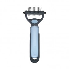 Колтунорез Taotaopets 04A4413 для удаления подшерстка шерсти для собак и кошек Blue