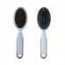 Расческа Taotaopets 04A2213 двухсторонняя с щеткой для собак и кошек для разных типов шерсти Blue